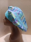 Anesthesia 1 Women s Bouffant Surgical Scrub Hat cap Handmade