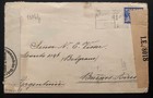 1942 Scheveningen Netherlands Dual Censored Cover To Buenos Aires Argentina
