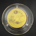 The Sands Las Vegas Nevada Glass Ashtray With Logo  Casino Theme 1960-70   s