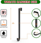 15  Wreath Hanger christmas Decorations  For Front Door  Indoor Or Outdoor Over 