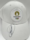 Novak Djokovic Signed 2024 Paris Olympics Hat Gold Medal Autograph Jsa Coa