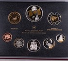 2005 Silver Canada 8 Coin Proof Set Box coa Rcm 