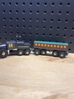 Brio Polar Express Wooden Railway Engine Tender Passenger Car Thomas Compatible