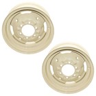  2 - Front Wheel Rims 5 5  X 16  6 Hole 6  Circle 5 50-16 Fits Ford Nh C5nn1007a