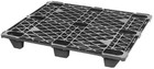 3 Pack Heavy Duty 48  L X 40  W X 5  H Recycled High Density Polyethylene Pallet