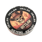 Chipdaddy 3  Outlaw Dealer Button-premium Acrylic Poker Accessory-texas Hold em