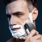 Electric Razor For Men  Beard Trimmer Face Double Foil Shaver  adjustable Speed
