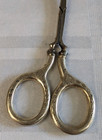 Victorian Sterling Silver Scissors Antique Original Sewing Tool Collector