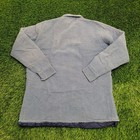 Vintage Corduroy Shirt Jacket Medium 22x29 Blue