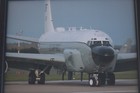 Framed Ks Aviation Original Photograph Rc-135w 62-4131 Usaf Raf Mildenhall