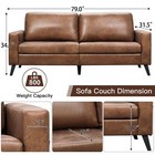79  Oversized Sofa Couch Modern Loveseat Upholstered Lounge Livingroom Furniture