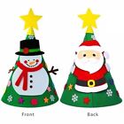 New- Felt Christmas Tree Kit  Home Party Diy Christmas Decoration Gifts For Kids