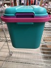 Eagle Craftstor Sewing Storage Organizer Craft Tote 90s Green Craftstore Purple