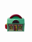 Vintage Pound Puppies Compact Playset House W 2 Figures 1 Puppy   1 Kitty