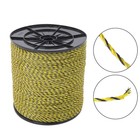 Lightweight Electric Fence Polywire 6 Strands For Grazing Needs 1 8  Diameter