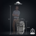 High Sierra 34  Wheeled Rolling Duffle Bag Lightweight Travel Bag W  Telescoping