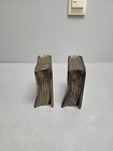 Pair   2  Older Metal  book  Bookends