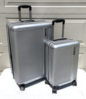 Samsonite Allston Ltd 2-piece Hardside Spinner Luggage Set In Silver - Excellent