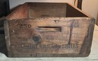 Antique Western Cartridge Co 8 Gauge Shotgun Shell Wood Box Case Cement Kiln Gun