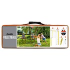 Franklin Sports Family Volleyball Set - Net Stakes  Poles  Carry Bag