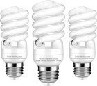 E26 Base 13w 2700k 900lm Cfl Light Bulbs  T2 Spiral 60watt Equivalent Soft Wh   