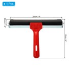 8 Inch Rubber Roller Brayer Rolling Tools For Printing Printmaking  Black