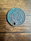 1847 Braided Hair Large Cent  Holed  51