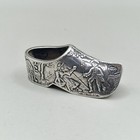 Antique Dutch Miniature 830 Silver Shoe Clog H  Hooykaas