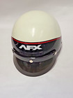 Afx Fx-7 Motorcycle Police Helmet Adult M  7 1 4 - 7 3 8 Visor Black White
