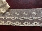 Length Of Vintage Point De Paris Floral And Swag Motif Handmade Bobbin Lace