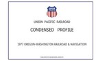 Union Pacific 1977 Oregon-washington Railroad Navigation Cp Pdf Pages On Dvd