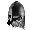 Medieval Viking Raven Helmet Chain Mail Battle Ready Armor Helmet