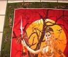 Atc New York Warrior Bikini Woman W  Cheetah 54x34 Tapestry - Fantasy - Vintage