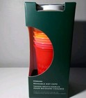New Starbucks 2019 Fall Winter Holiday Christmas Reusable Hot Cups  6 Pack