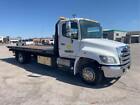 2020 Hino 268 S a 19  12 000 Lbs Flatbed Rollback Winch Tow Truck A t Bidadoo
