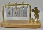 Disney Mickey Mouse Desktop Countdown Flip Calendar Wedding  Vacation Trip Etc