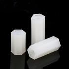 3mm m3 White Nylon Hex Spacer Standoff Pillar Female-female Screws High Quality 