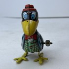 Vintage Louis Marx Cary The Crow Wind Up Tin Litho Toy Made In Japan Working