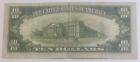 1934 Series D  10 Dollar Blue Seal Silver Certificate U s  Legal Tender Note