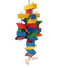 Cubism - Xl Parrot Toy  for Macaws And Cockatoos 