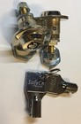 2 Homak Safe Locks Keyed Alike-2 Keys Wall  gun Safes- Safeco Brands