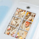 6 Pcs Bath Treads Sticker Bathtub Mat Bathroom Mat Shower Mat