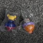 Dexter   s Laboratory Nickelodeon Kellogg s Toy Spin Top Toys Premium Lot Of 2 Nip