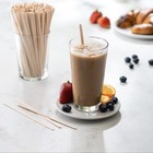  1000 Ct   Wooden Coffee Stirrer Unwrapped Wood Stir Sticks 5 5 Inch Or 7 5 Inch