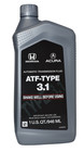 Honda 08268-p99-4edad Automatic Transmission Fluid Atf-type 3 1      4 Quarts 