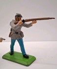 Britains Deetail Civil War Confederate Toy Soldiers Lot Of 3