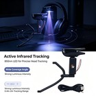 Tracknpclip Active Infrared Head Tracker Head Tracking Bracket Video Game Accecf