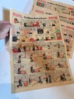 Vintage 1932 Des Moines Sunday Register Comic Pages Lot Popeye Sappo Thimble