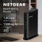          Netgear Wifi 6 Router  rax9  Ax1800     Fast  Secure   Reliable Internet         