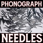 500 Soft Toned Needles For Antique Phonograph Gramophones   Victor Victrolas